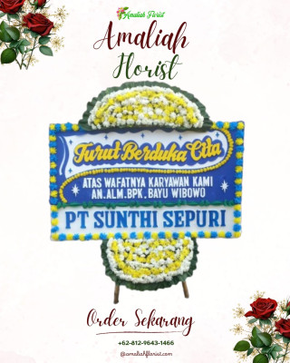 Papan Bunga Duka di Murkim