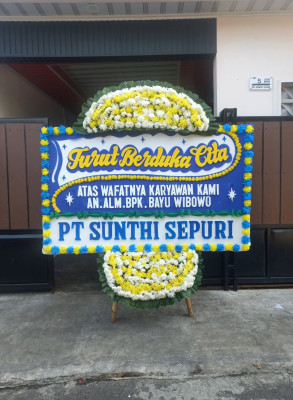 Papan Bunga Duka di Murkim